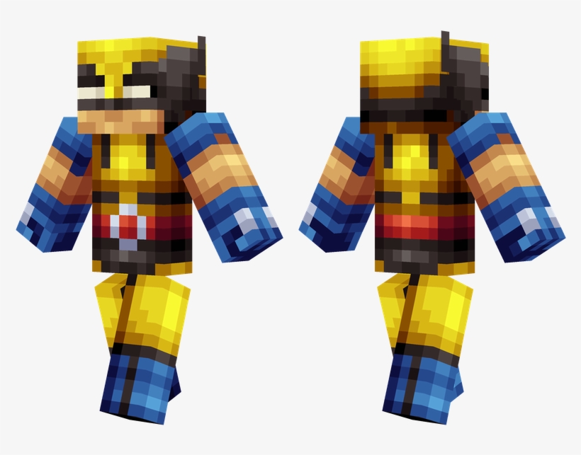 Wolverine - Skin Super Heroes Minecraft, transparent png download