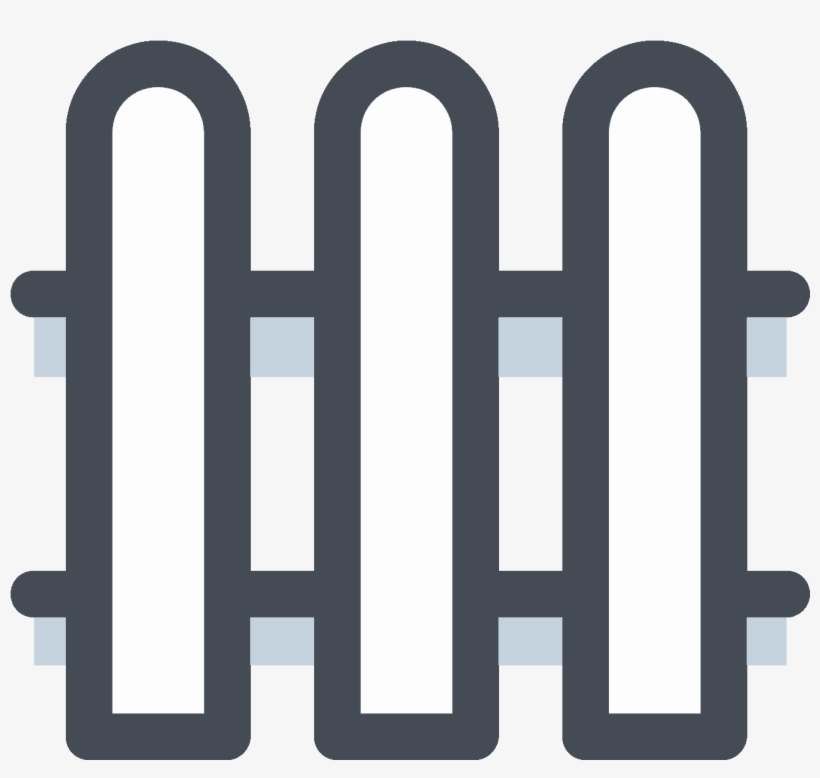 House Fence Icon - Icon, transparent png download