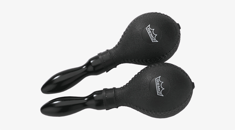 Remo Crown Percussion Pro Maracas - Remo Plastic Traditional Maracas Black, transparent png download
