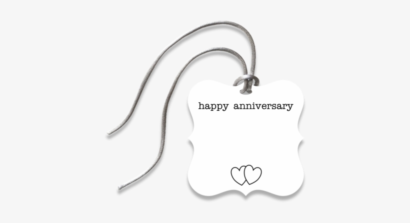 Anniversary Gift Tag - Anniversary, transparent png download