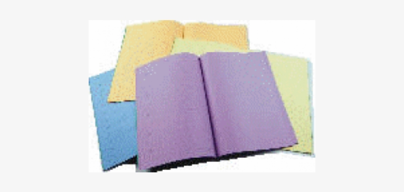 A4 Tinted Paper Lined Exercise Books - Meaning Of Tinted Paper, transparent png download