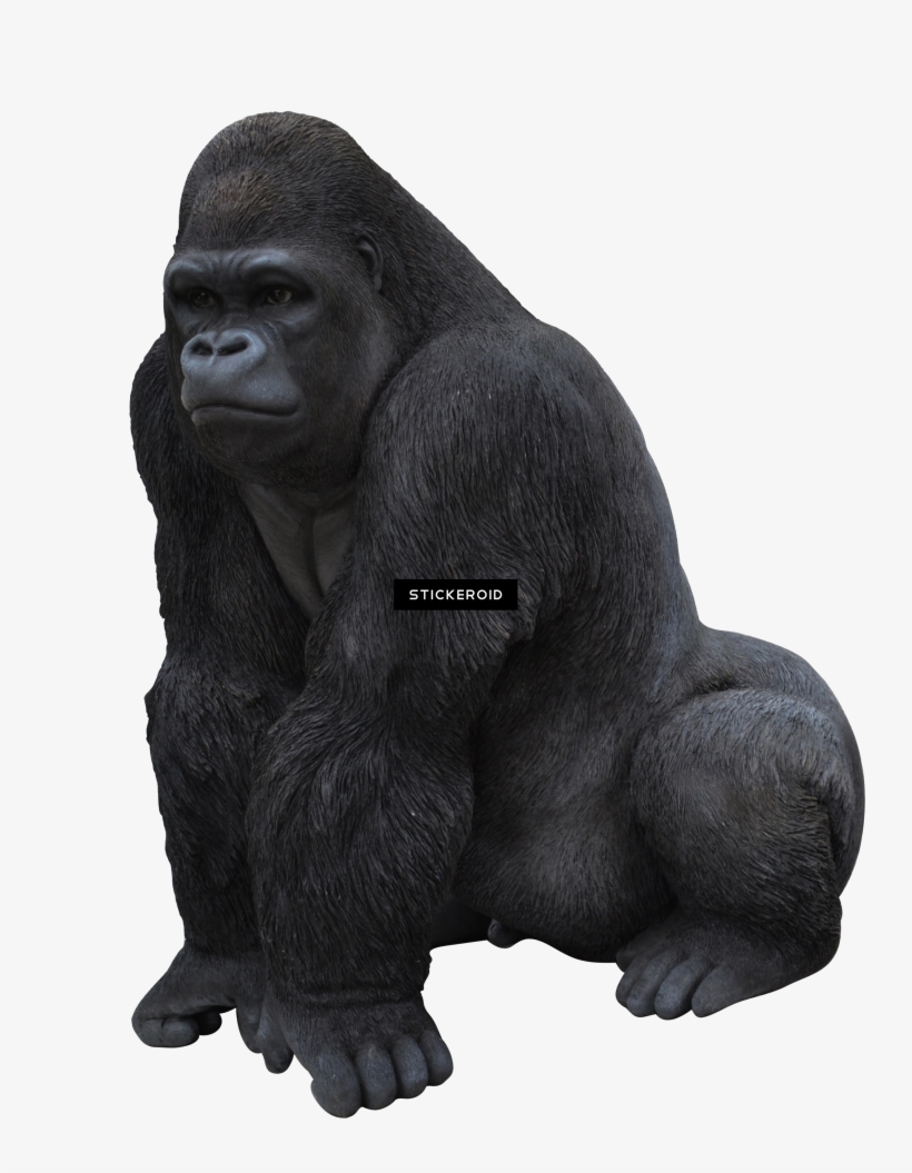 Gorilla - Natures Gallery Gorilla Statue - 83463, transparent png download