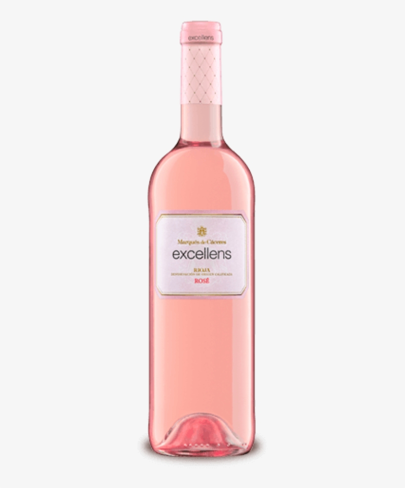 Excellens Rosé - Marques De Caceres Rose, transparent png download