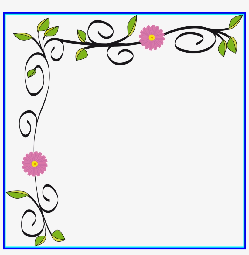 Sunflower Border Sunflower Border Design Png Fascinating, transparent png download