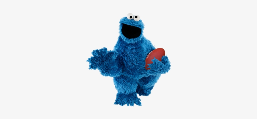 Cookie Monster Png Download - Cookie Monster Playing Football, transparent png download