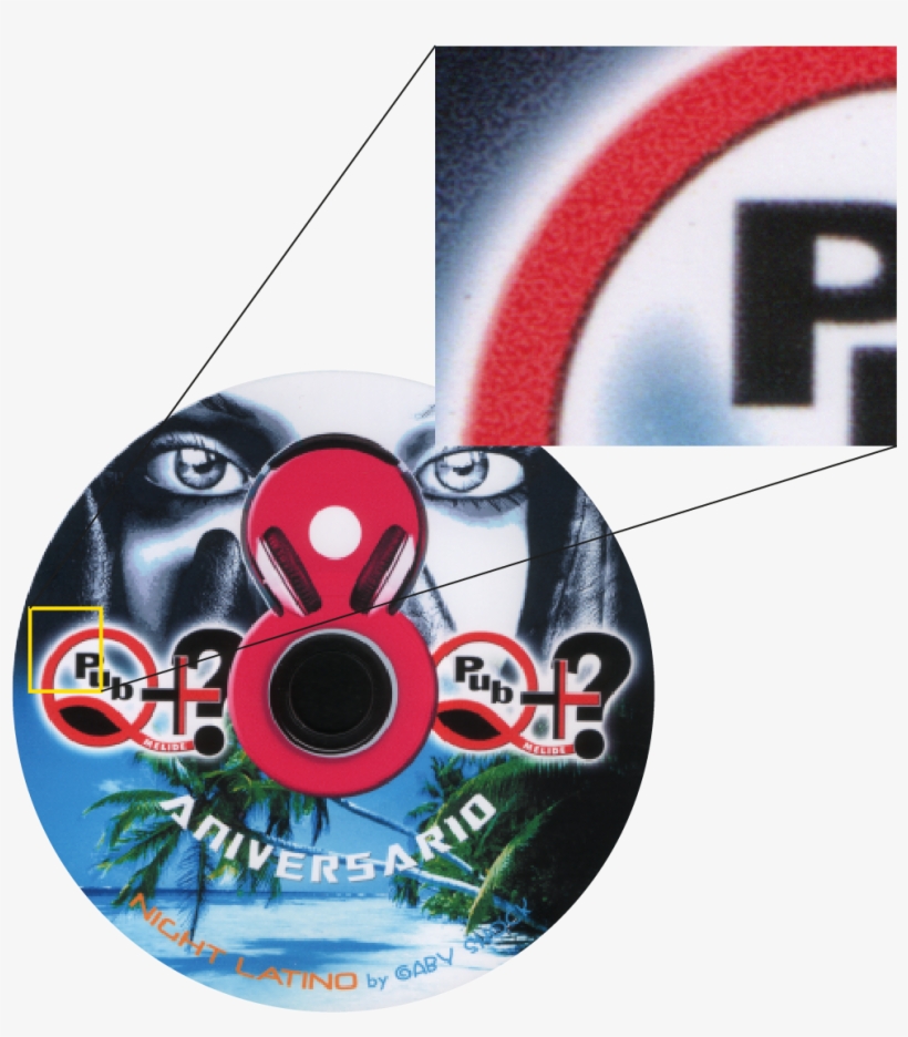 Digital, 7 Colors Cd And Dvd Printing - Serigrafiado Cd En Png, transparent png download