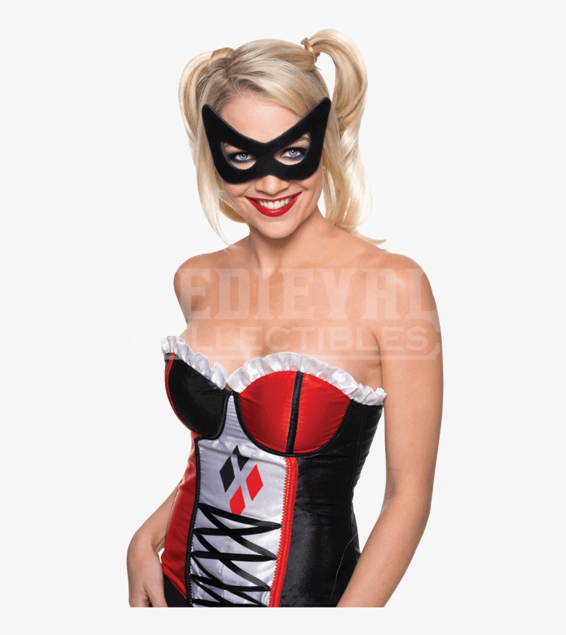 Adult Harley Quinn Mask - Slutty Harley Quinn Costume Adults, transparent png download