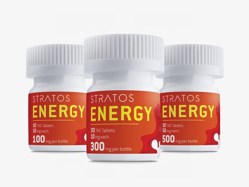 Stratos 10mg Thc Pills - Stratos Energy 500, transparent png download