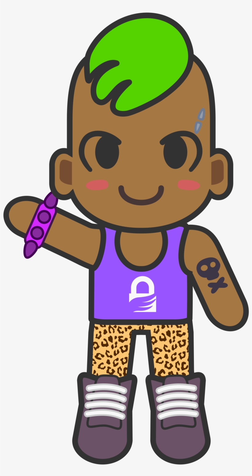 This Free Icons Png Design Of Kawaii Cryptopunk - Ella And Viv Paper Company Safari Leopard Paper, transparent png download