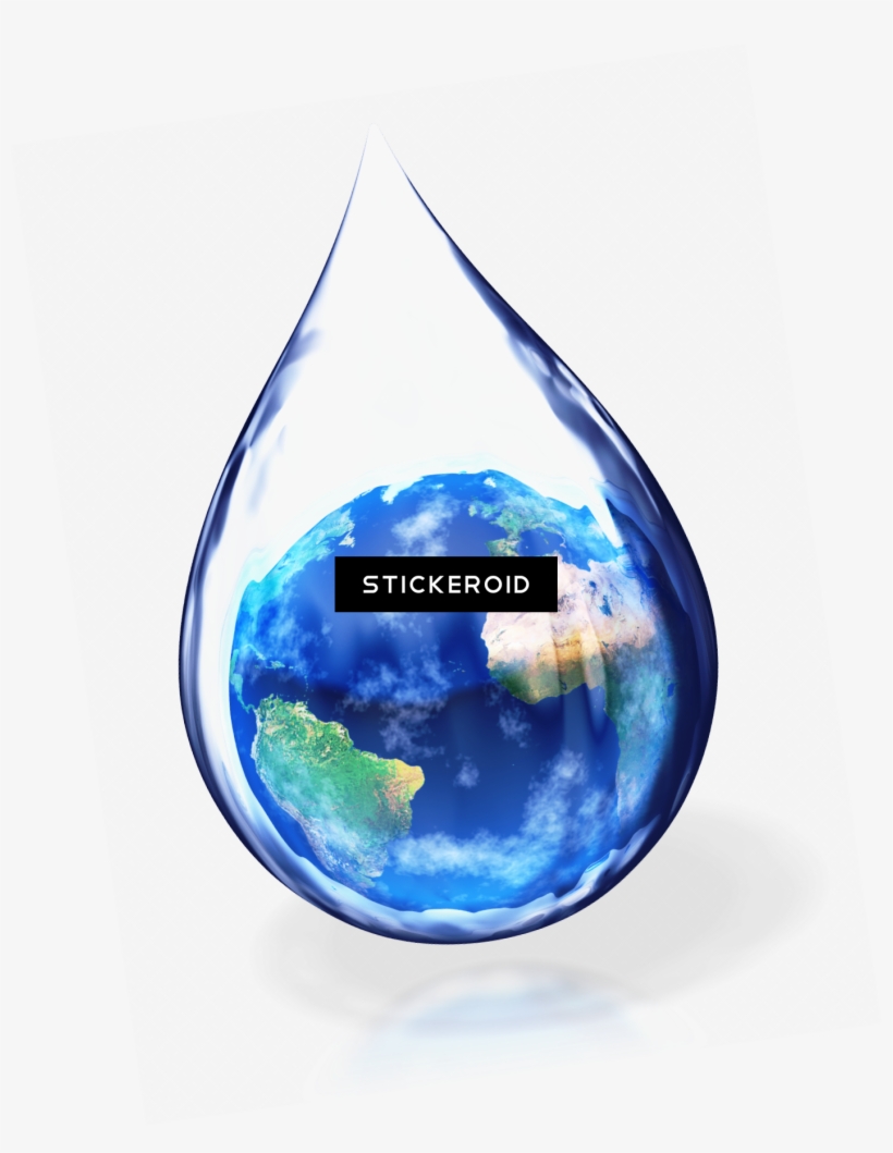 Water Drop - Water On Earth, transparent png download