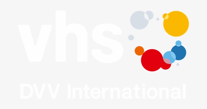 Vhs-dvv Int Logo Rgb Neg Ver - Vhs Duisburg, transparent png download