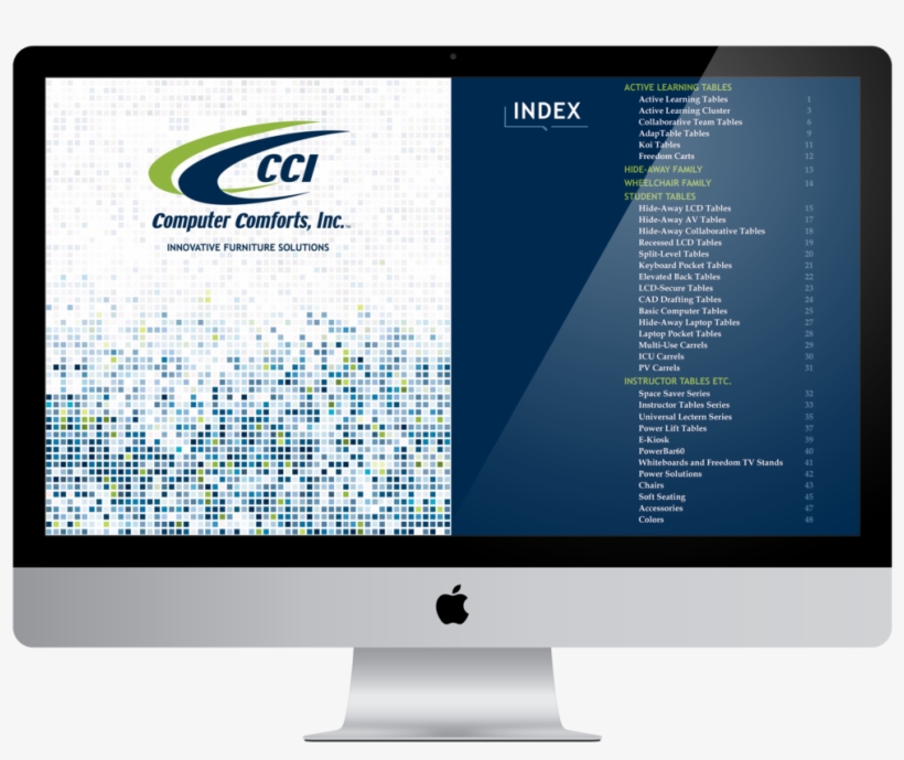 Cci Imac Catalog Screen Web Design PNG Image Transparent PNG Free