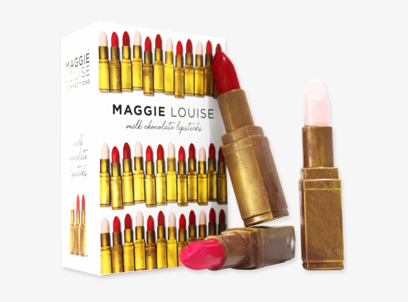 Lipsticks Set Of Four - Maggie Louise Milk Chocolate Lipsticks, transparent png download