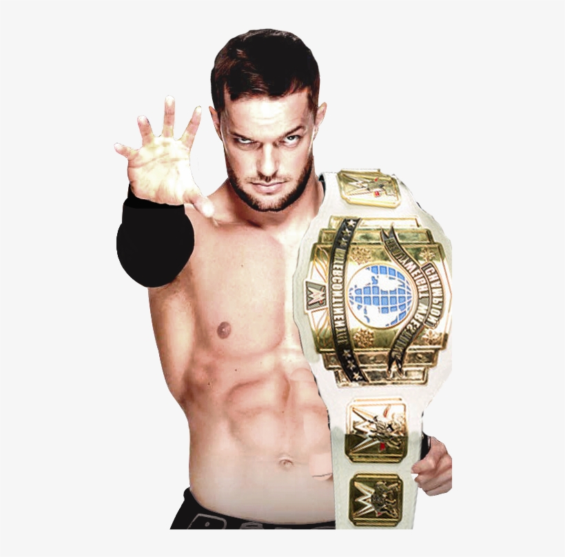 3 Apr - Finn Balor Intercontinental Title, transparent png download