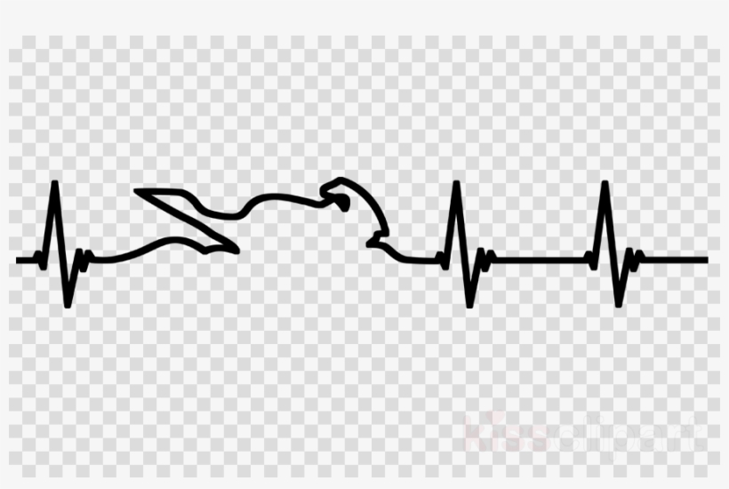 Heartbeat Motorcycle Tattoo, transparent png download