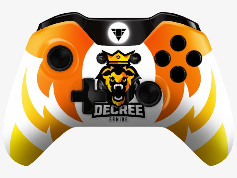 Decree Gaming Xbox One Controller - Game Controller, transparent png download