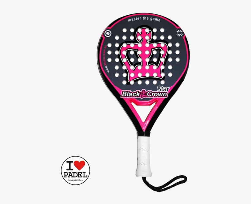 Black Crown Star Padel Racket Best Deal At I Love Padel - Palas Padel Black Crown, transparent png download