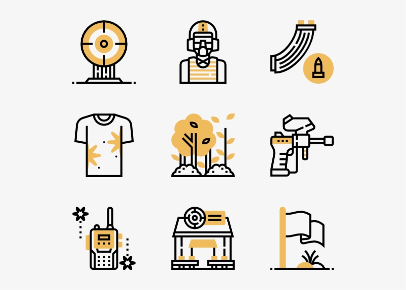 Paintball And Bb Gun - Alcohol Icons, transparent png download