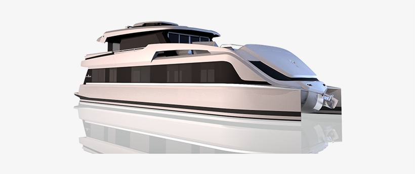 Overblue Was Designed In Collaboration With The Well - Luxury Yacht, transparent png download