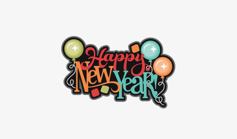 Happy New Year Logo Png, transparent png download