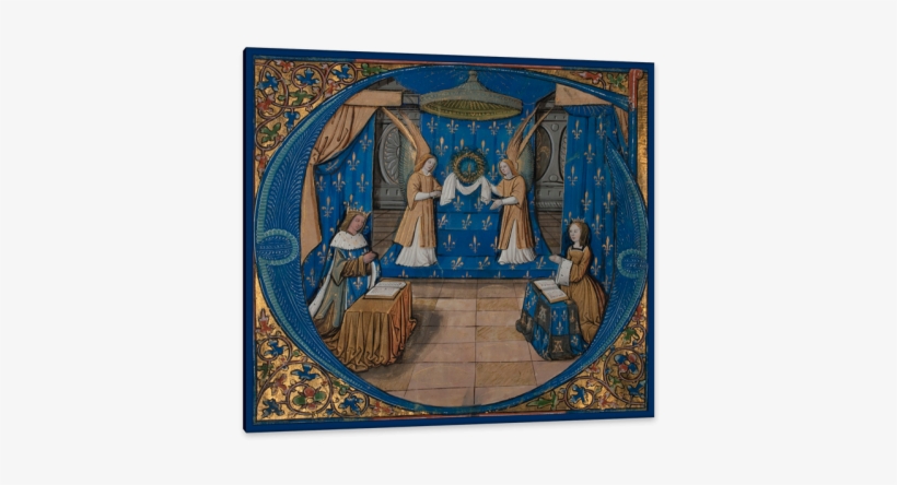 Illumination From The Grandes Heures Of Anne Of Brittany - Les Funérailles D'anne De Bretagne, Reine De France, transparent png download
