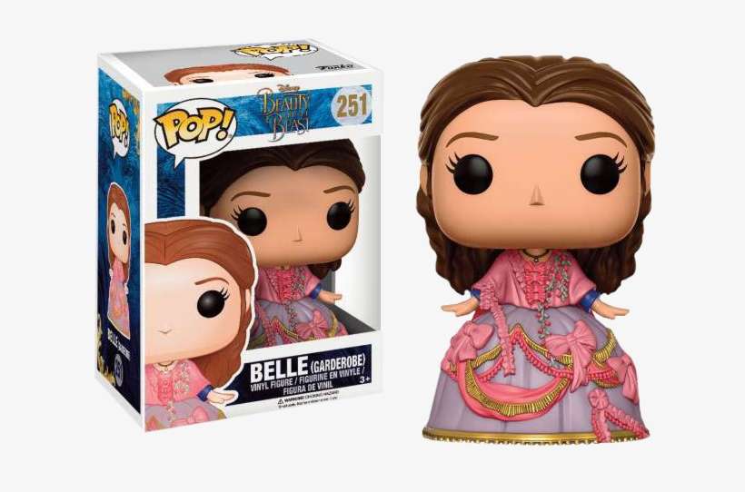 Beauty And The Beast - Funko Pop! Beauty And The Beast Belle Mini Figure, transparent png download