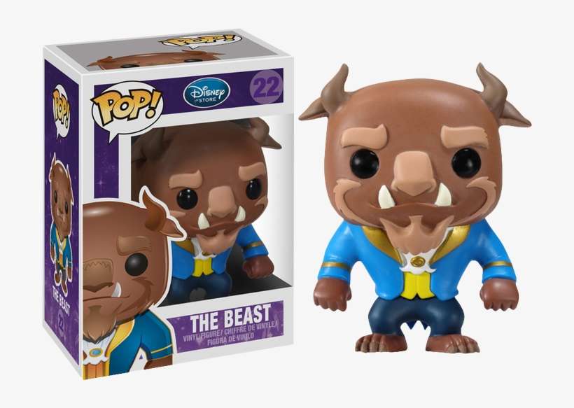 Beauty And The Beast - Beauty And The Beast Pop Vinyls, transparent png download