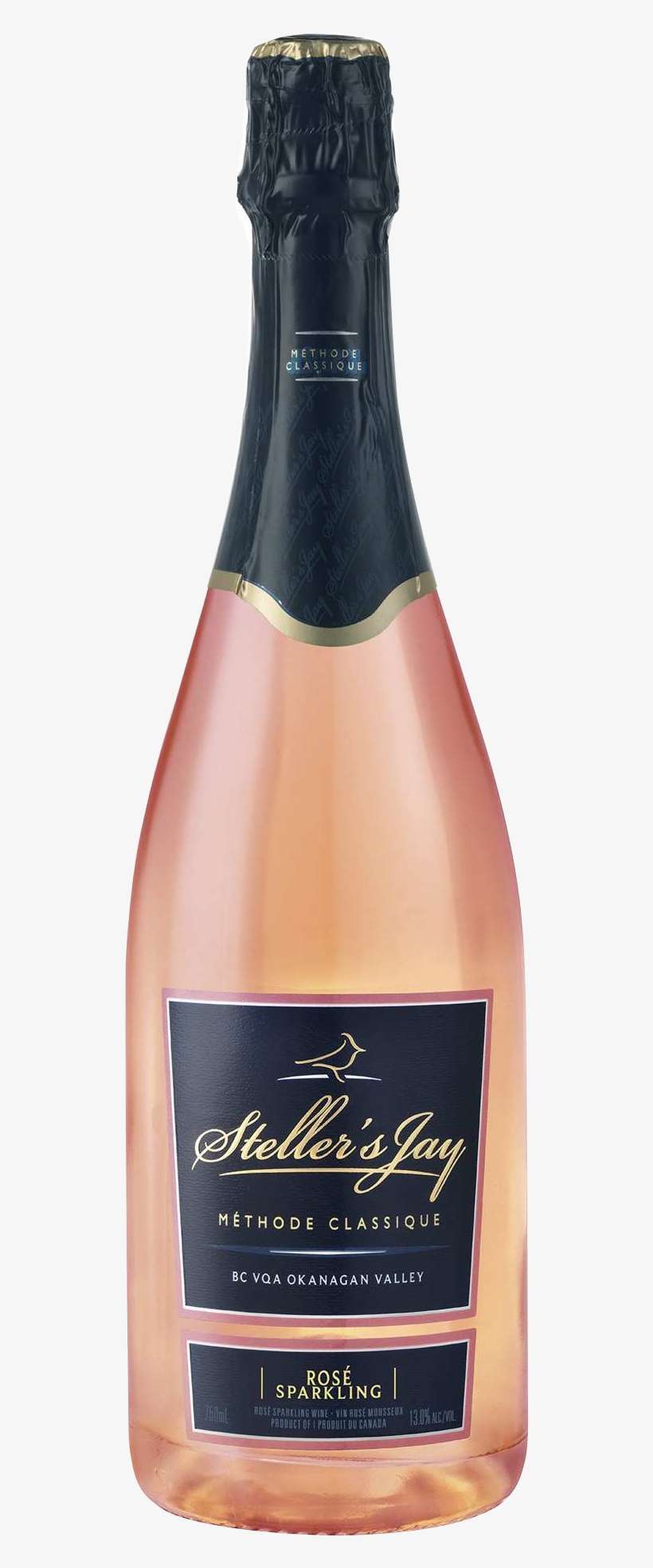 High Res Png Nv Stj Sparkling Rose 750ml Bottle - Portable Network Graphics, transparent png download