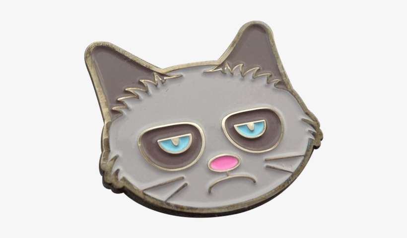 Grumpy Cat Ball Marker & Hat Clip - Cat, transparent png download