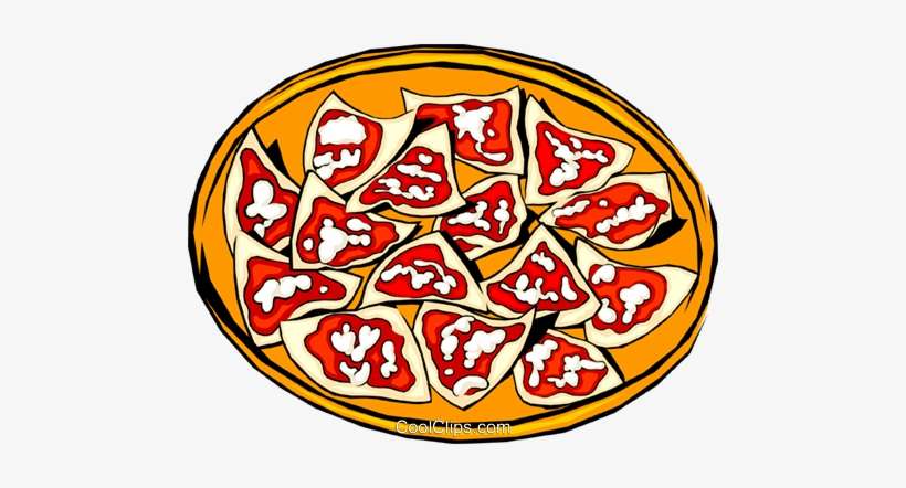 Nachos On A Plate Royalty Free Vector Clip Art Illustration - Nachos Clip Art, transparent png download