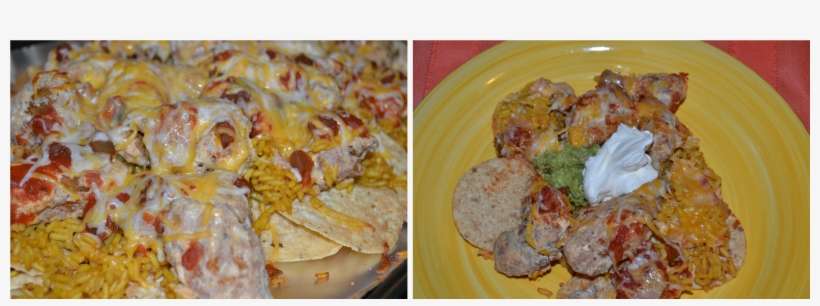 Buffalo Ranch Popcorn Chicken Baked Nachos - Buffalo Ranch Popcorn, transparent png download