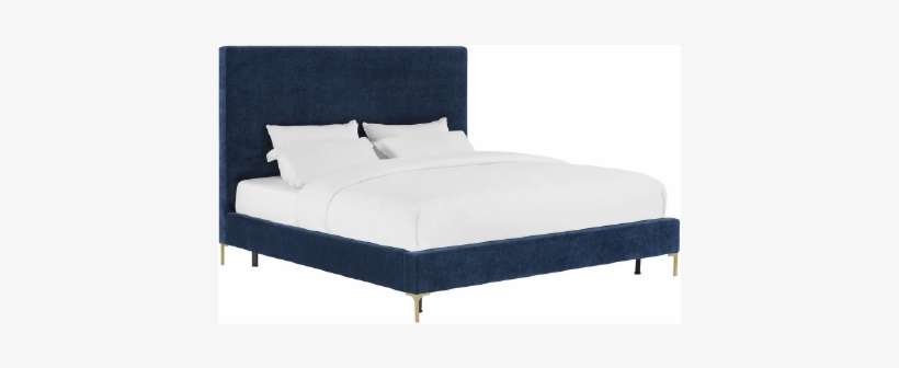$774 - - Royal Blue Bed Frame, transparent png download