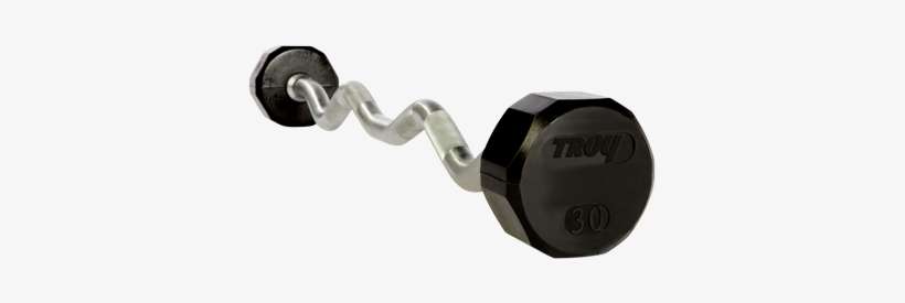 Troy Rubber Barbell, transparent png download