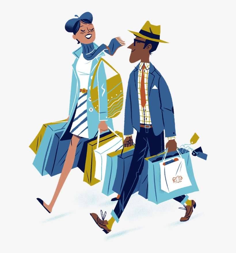 Retail And Fashion - Illustrations Retail, transparent png download