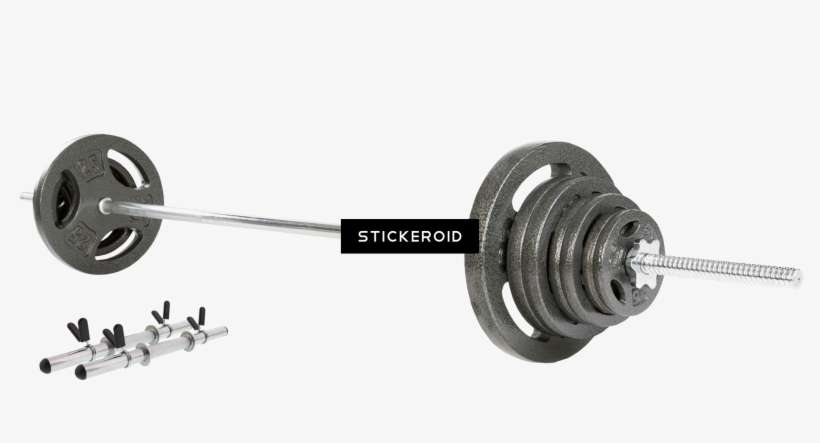 Barbell Equipments Gym Sports - Barbell, transparent png download