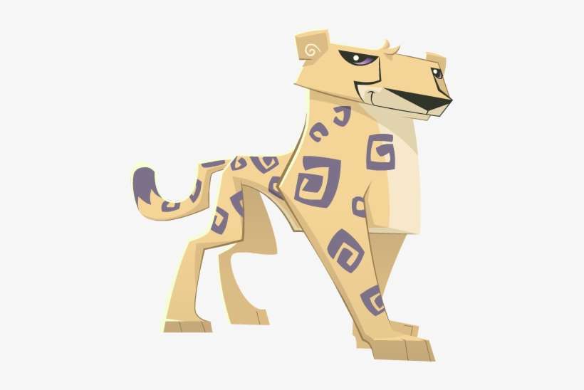 Tan Cheetah - Animales De Animal Jam, transparent png download
