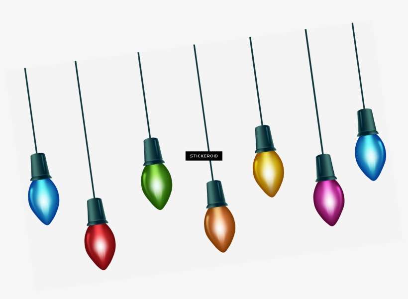 Christmas Decoration Lights - Compact Fluorescent Lamp, transparent png download