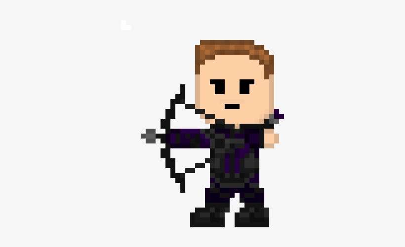 Hawkeye - Pixel Art, transparent png download