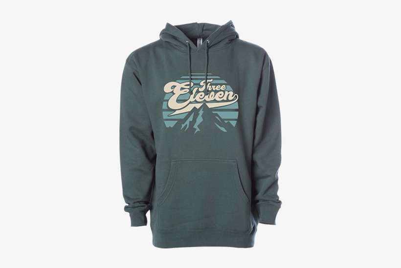 Mountain Range Hoodie - Hoodie, transparent png download