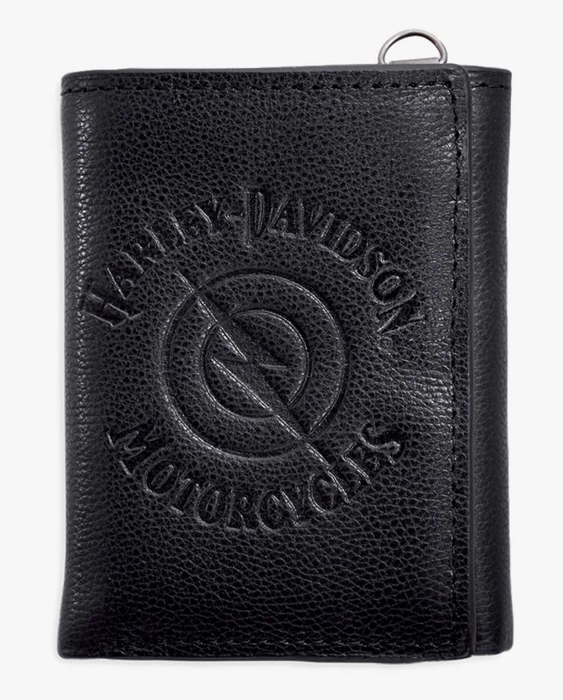 Men's Lightning Bolt Tri-fold Wallet - Wallet, transparent png download