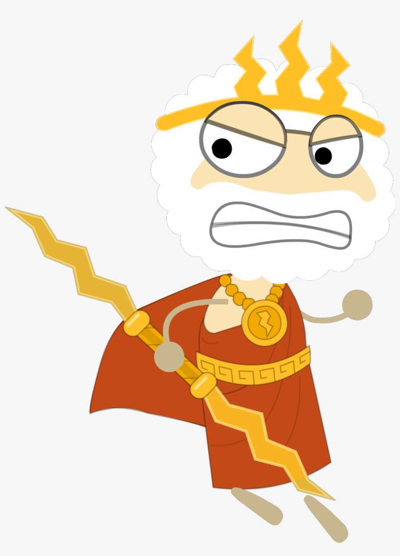 Hercules Clipart Jupiter God - Zeus Poptropica, transparent png download