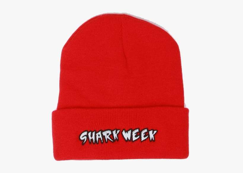 Image Of Shark Week Beanie - Beanie, transparent png download
