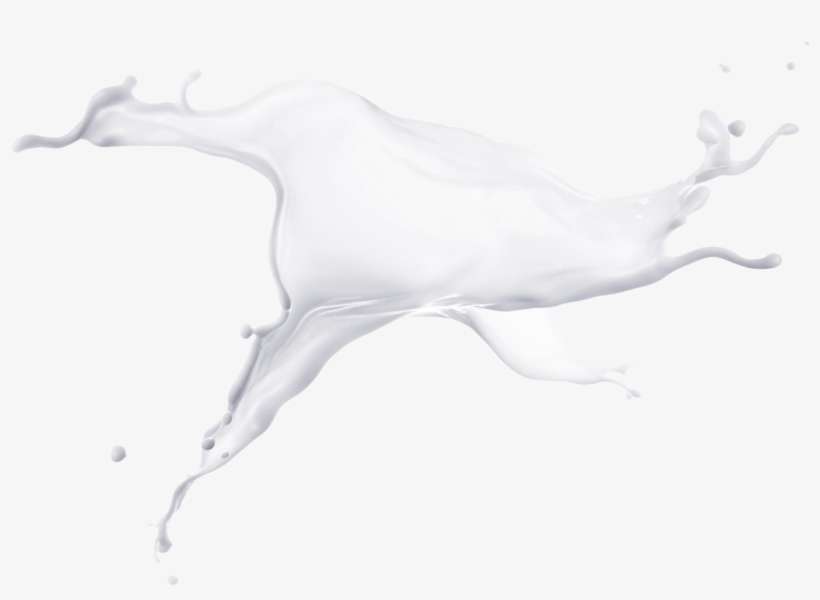 Milk Glass Splash Png Download - Illustration, transparent png download