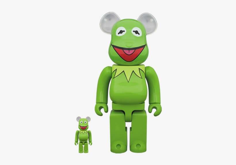 4530956577999 4530956577999 4530956577999 - Kermit The Frog Bearbrick, transparent png download