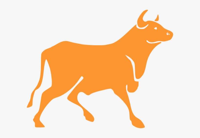 Small - Vector Bull Clipart Transparent, transparent png download