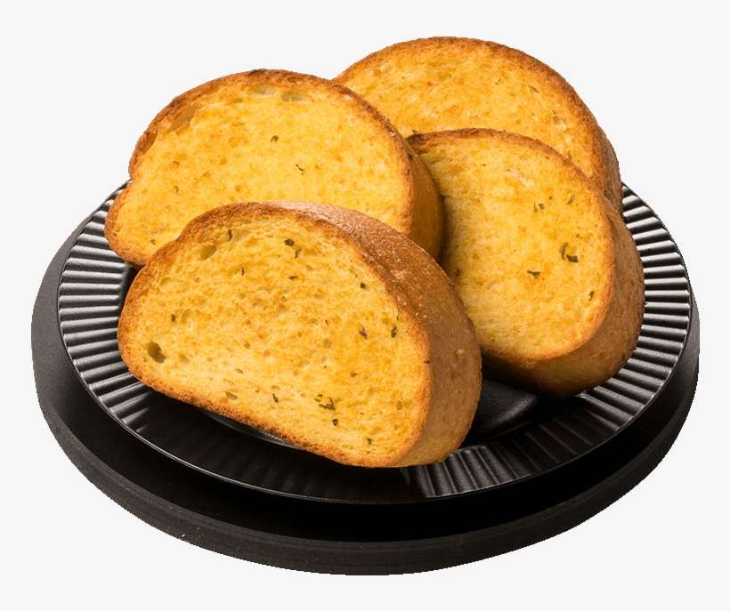 Single Garlic Bread, transparent png download