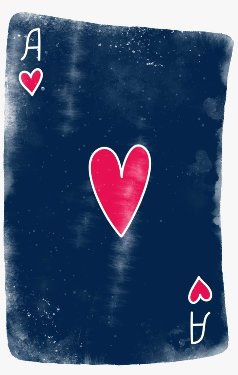 Cartoon Playing Cards Hand Drawn Transparent - Cartoon, transparent png download