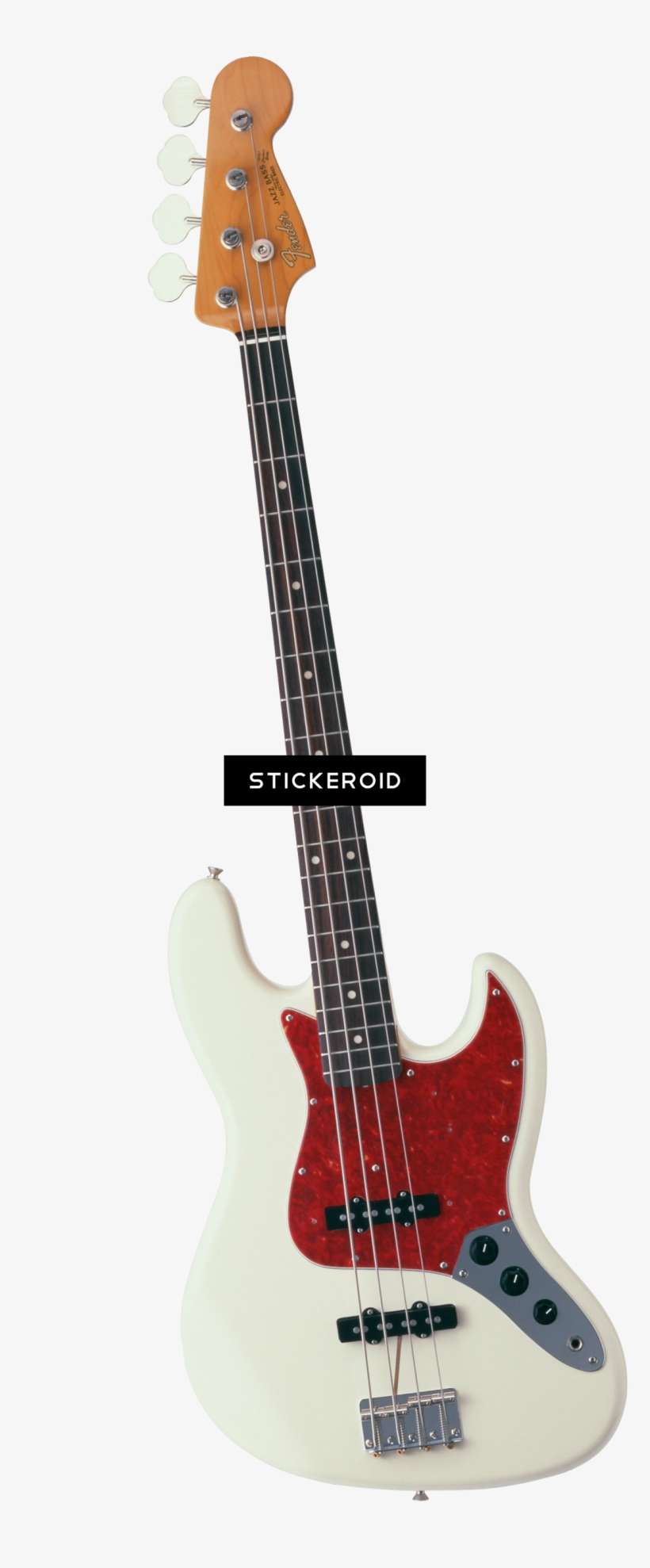 Black Electric Guitar - Squier Fsr Classic Vibe Jazz Bass 60s - Rw - Olympic, transparent png download