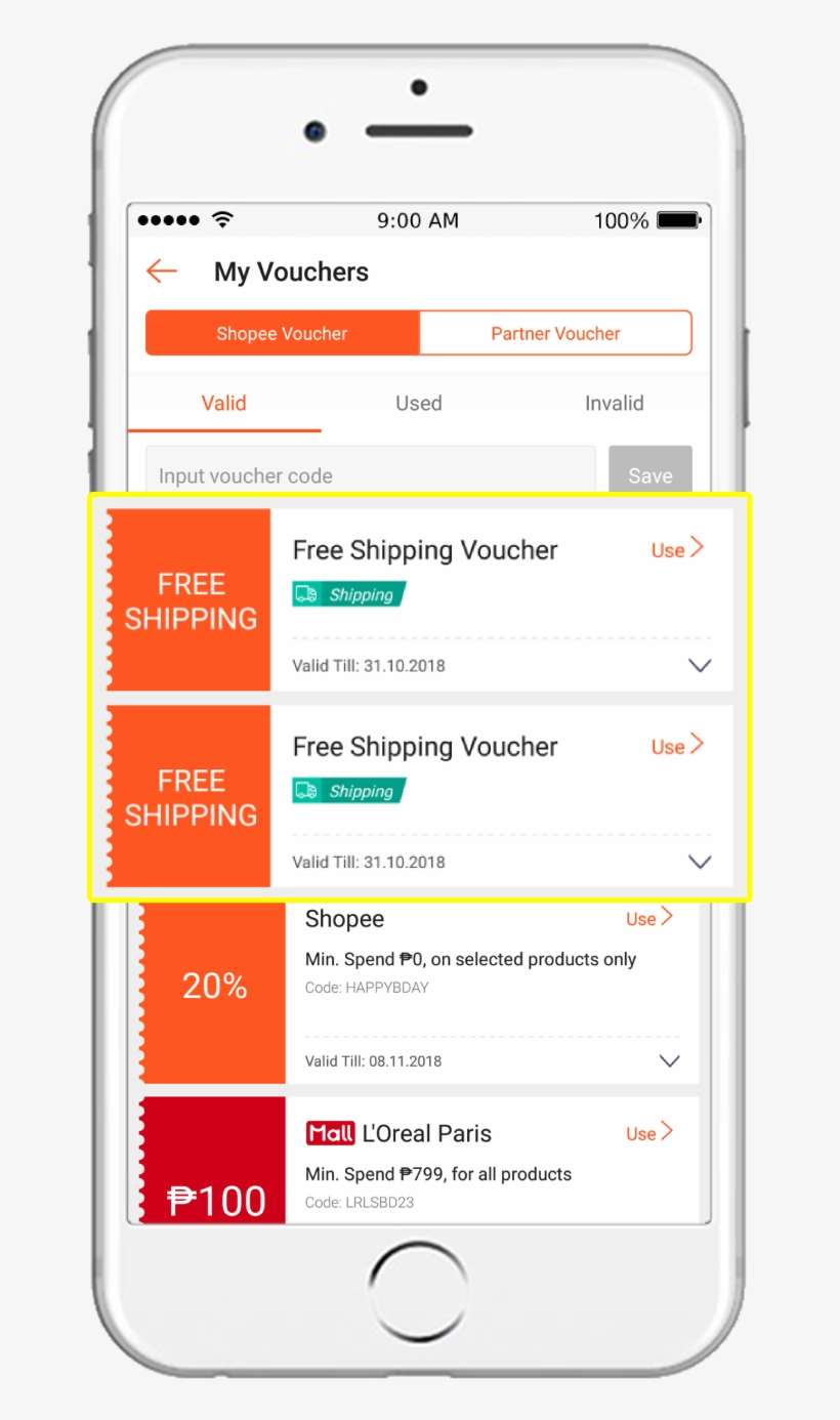 Click Here To Know What Is A Free Shipping Voucher - Portable Network Graphics, transparent png download