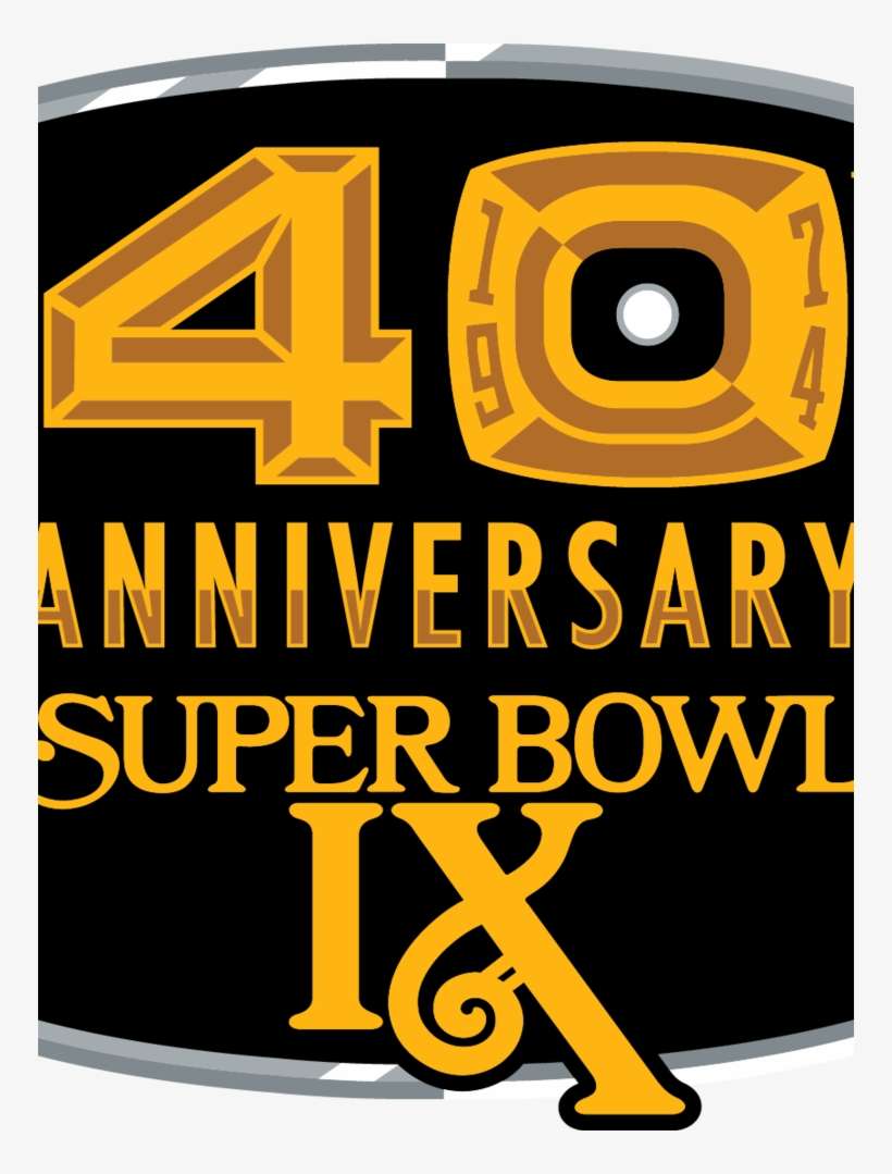 By Patty Tascarella - Steelers 40th Anniversary Patches, transparent png download